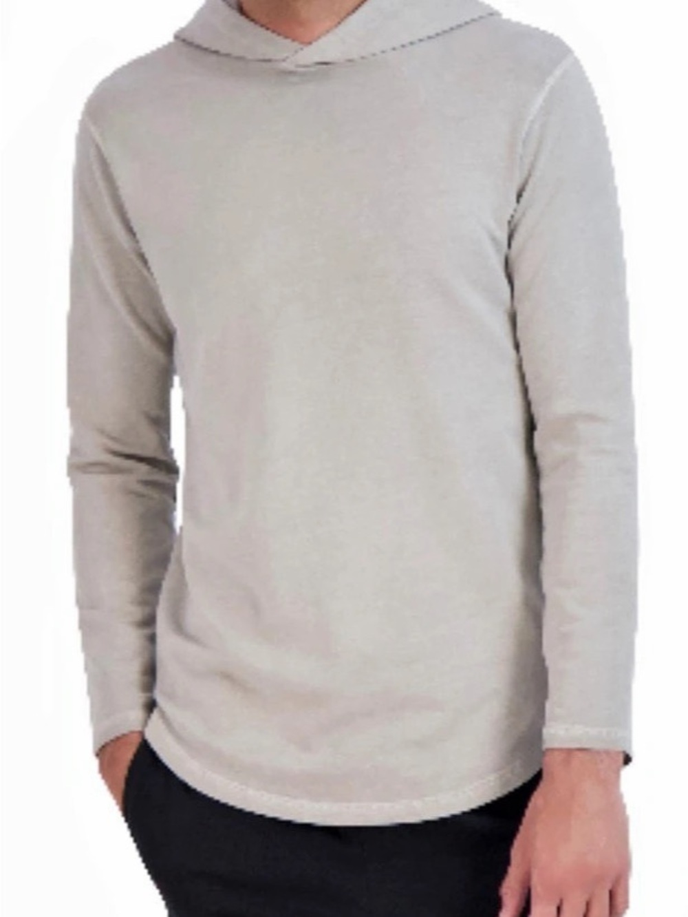 Goodlife SUN-FADED MICRO TERRY HOODY: Color Incense - Men’s Large!